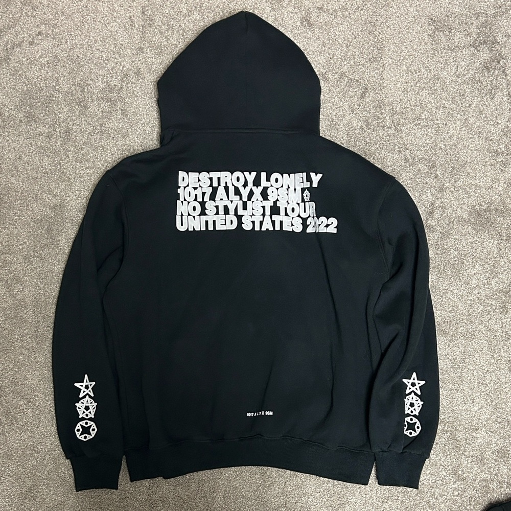 2022 Destroy Lonely x 1017 Alyx No Stylist Tour Hoodie